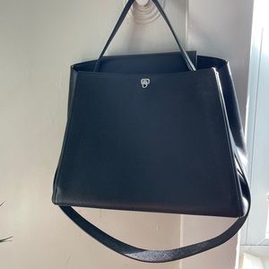 Valextra Brera Top Handle Medium Bag